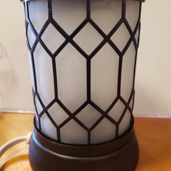 VINTAGE TING SHEN AROMA ELECTRIC LAMP: MC-007 INCENSE, WAX, OIL BURNING TABLETOP - Picture 2 of 9